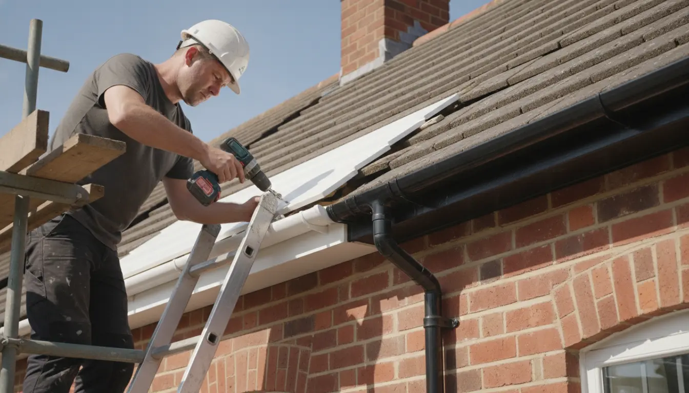 Guttering services in Dudley by Professional Roofing And Home Improvements