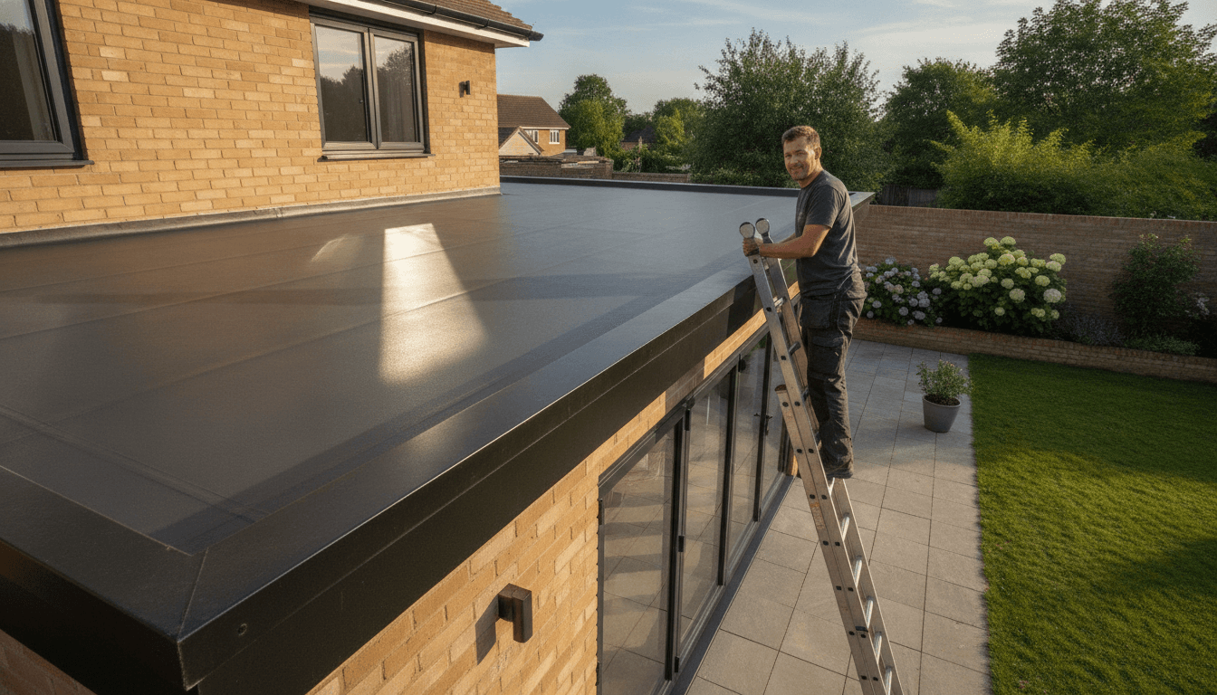 Flat Roofing services in Dudley